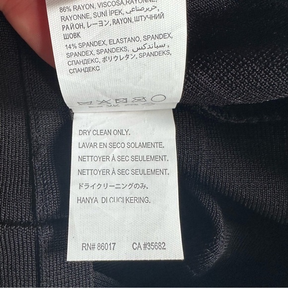 bebe Women’s Black V-Neck Bandage Corset Lace Skirt Detail Mini Dress- Size XS - Picture 10 of 16